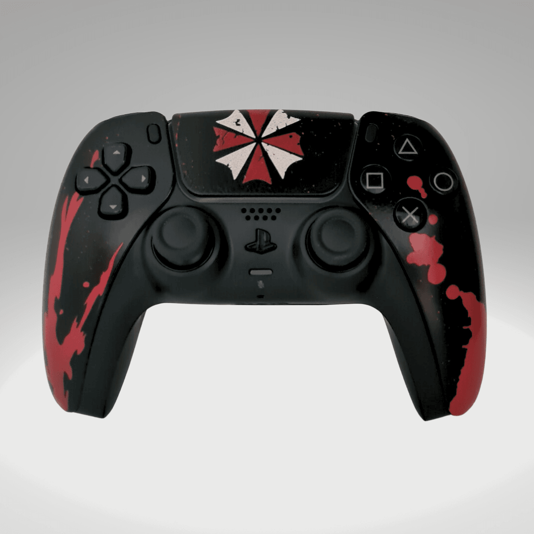 Resident Evil Umbrella Inspired Dualsense Controller