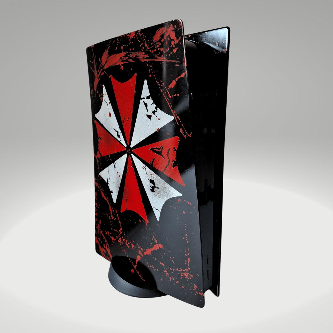 Resident Evil Umbrella Inspired PlayStation 5 Side Panels