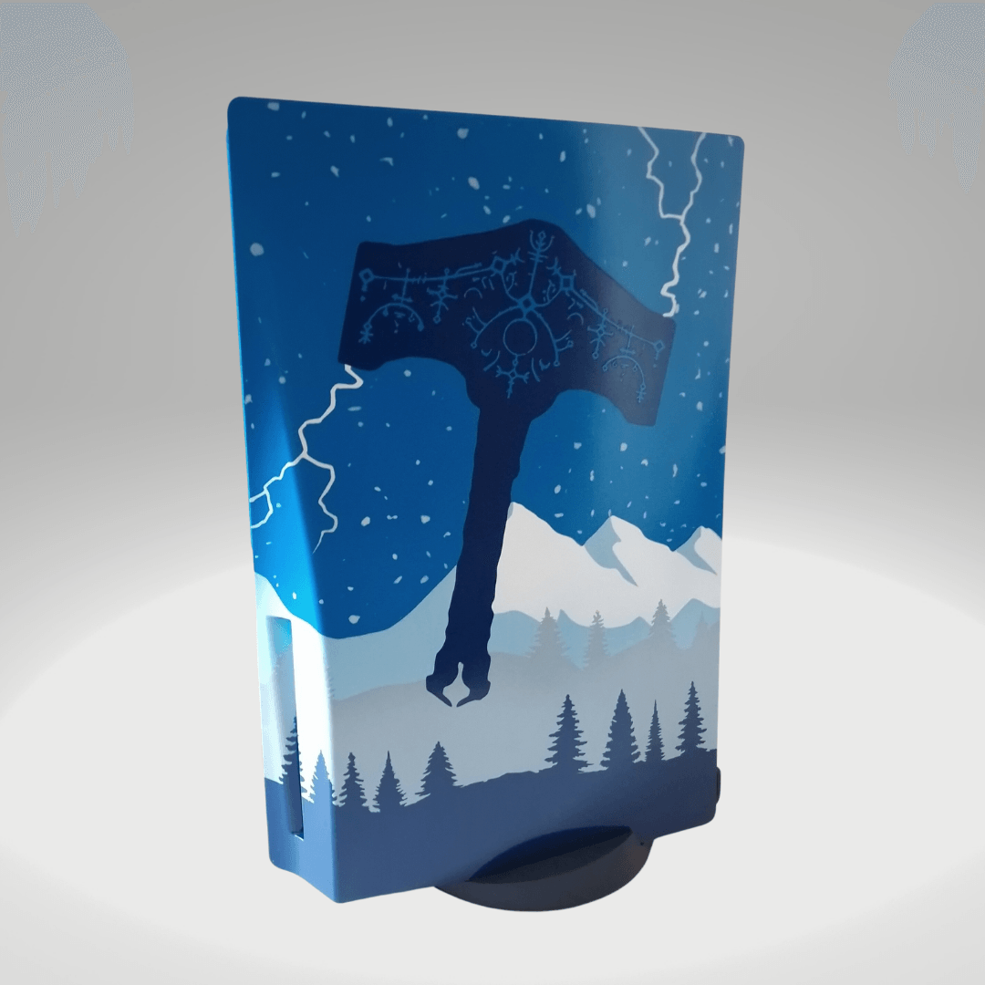 Ragnarök Inspired PlayStation 5 Side Panels