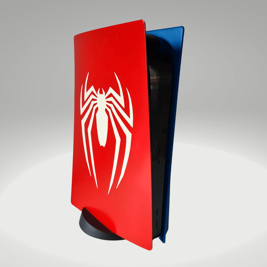 Spider-Man Red/Blue Inspired PlayStation 5 Side Panels
