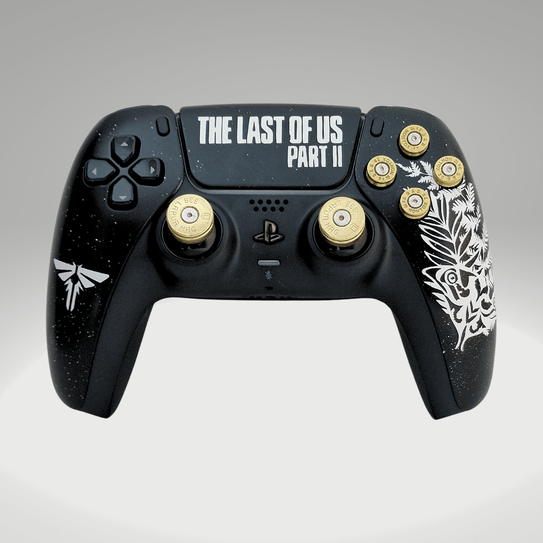The Last Of Us Inspired Dualsense Controller - Ellie Tattoo Black