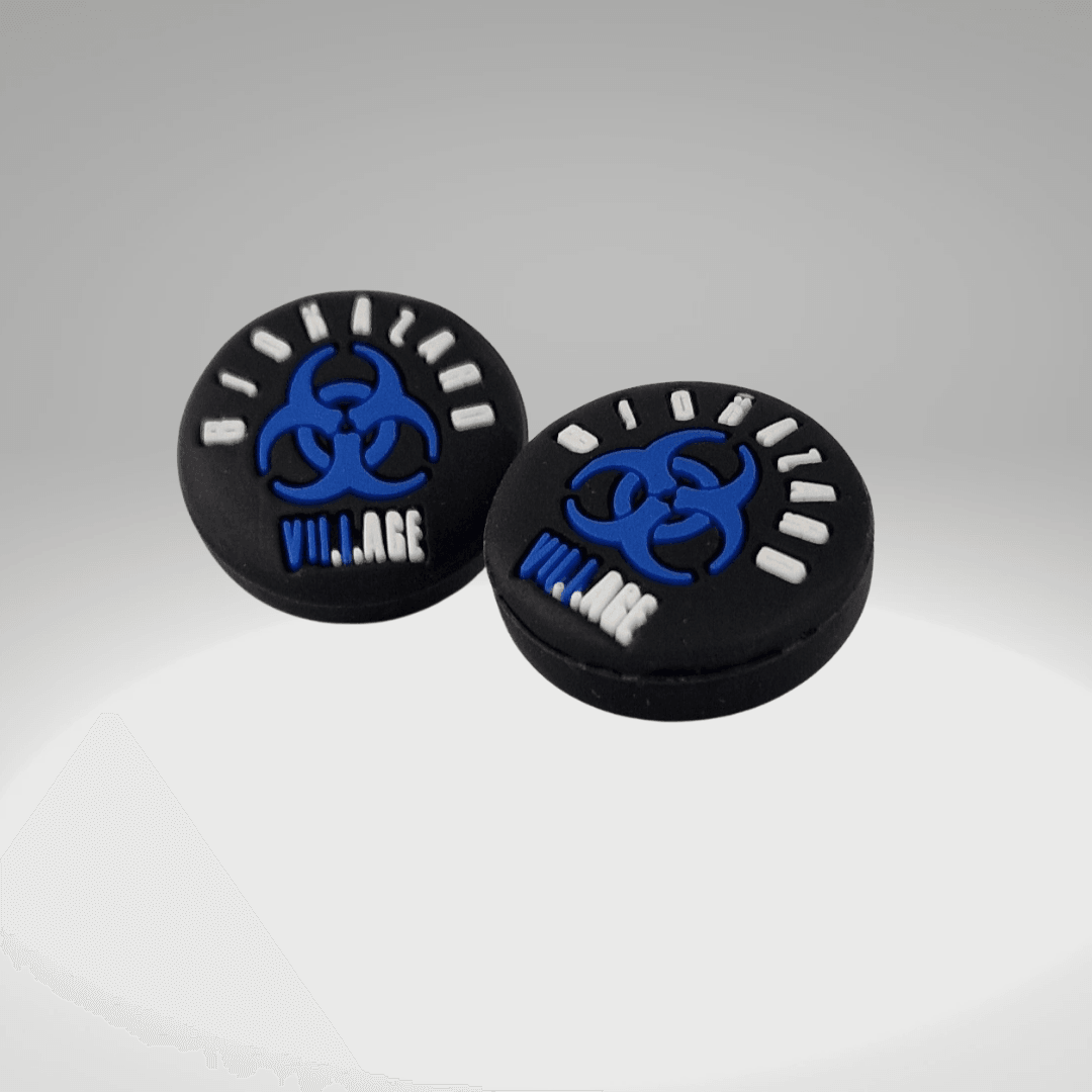 Resident Evil Village Blue Thumb Grips
