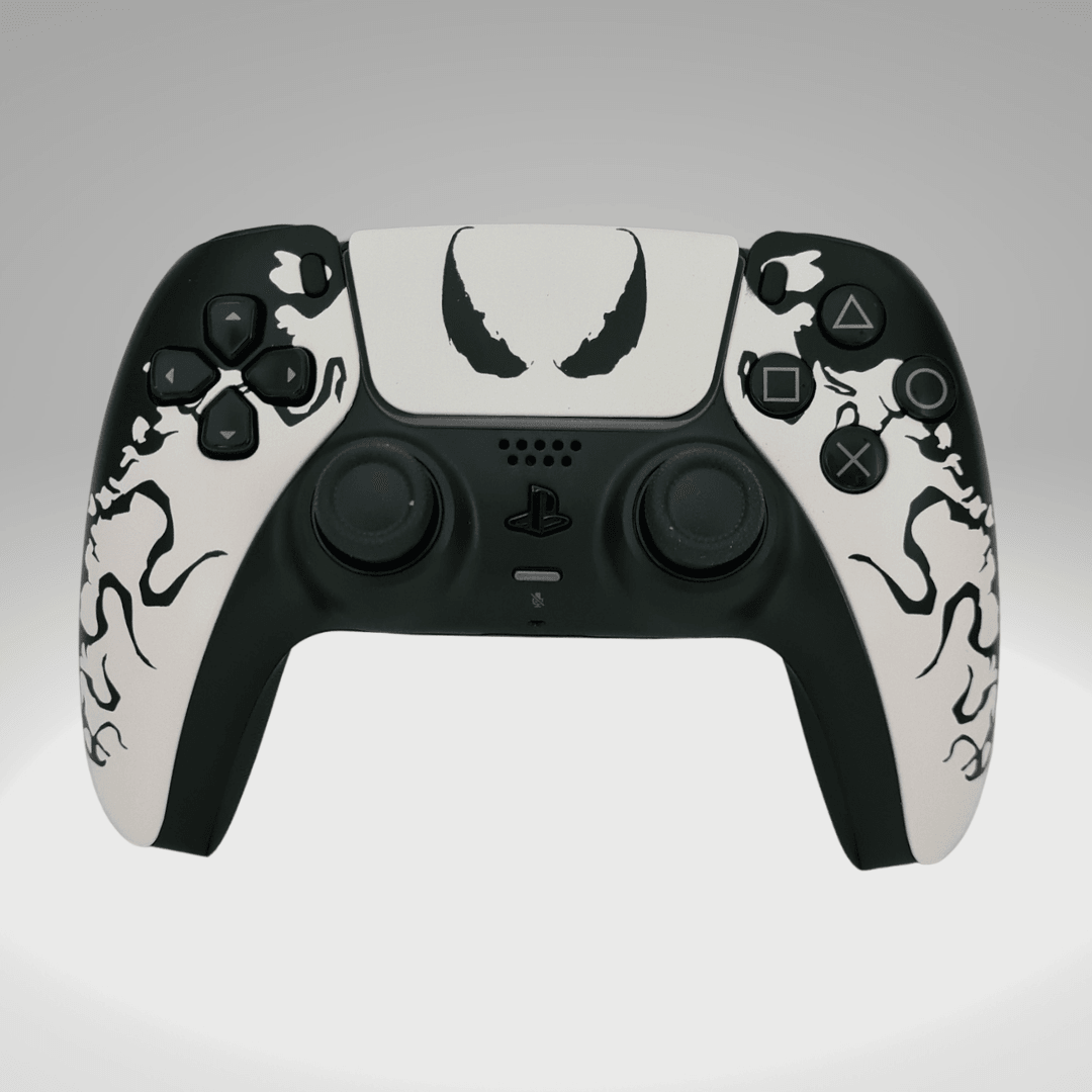 Venom Inspired Dualsense Controller – Undead Gaming