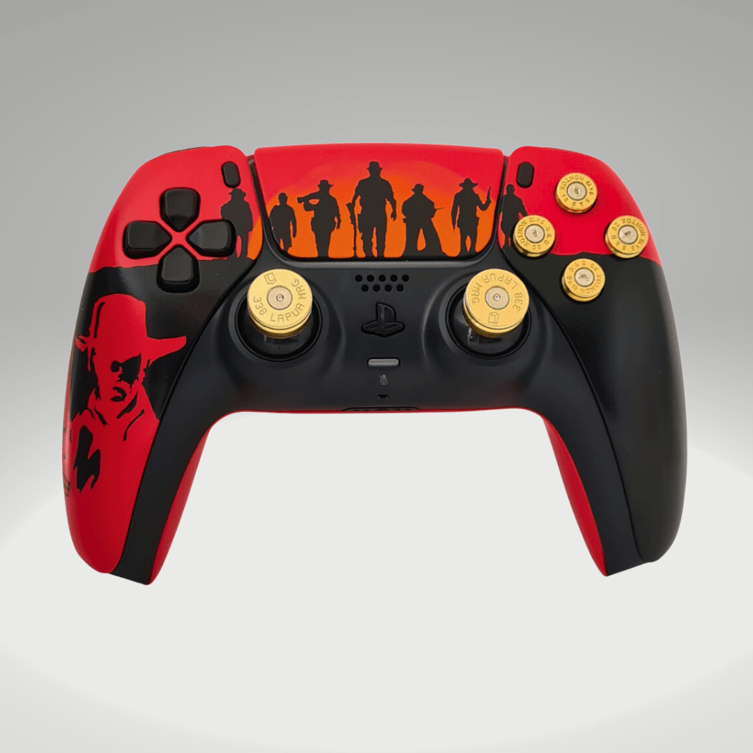 Red Dead Redemption II Inspired Dualsense Controller – Undead Gaming