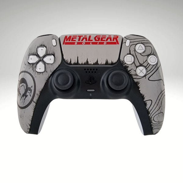 Metal Gear Solid Inspired DualSense Controller – Undead Gaming