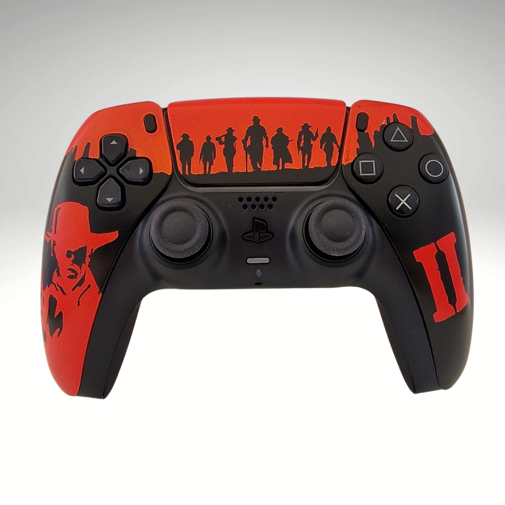 R.D.R.2 Inspired Dualsense Controller – Undead Gaming
