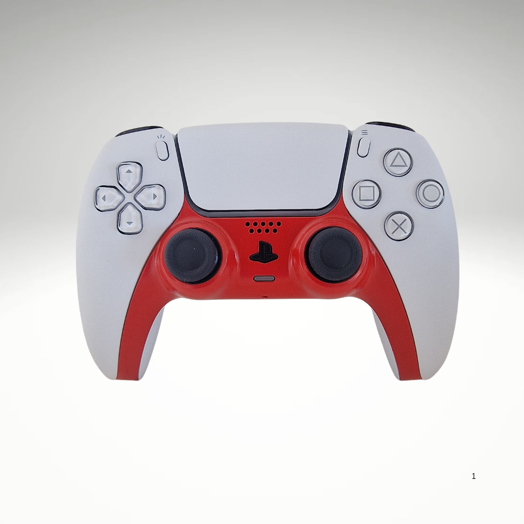Red DualSense Controller Trim.