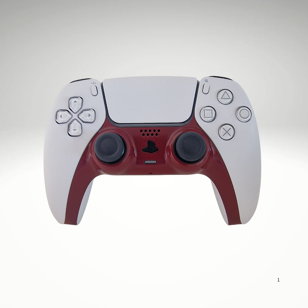 Burgundy Red DualSense Controller Trim.