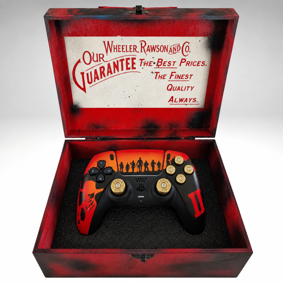 R.D.R.2 Inspired Dualsense Controller & Display Box