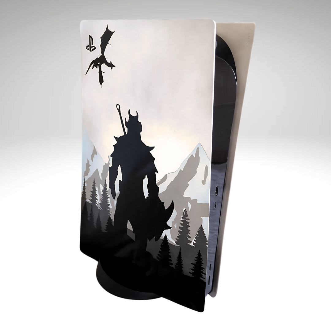 Skyrim Inspired PlayStation 5 Side Panels