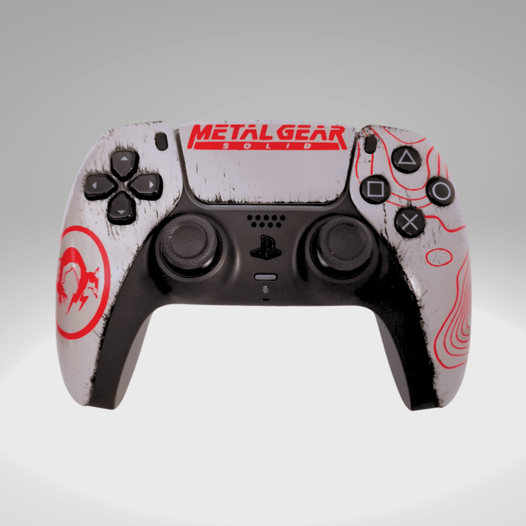 Metal Gear Solid Inspired DualSense Controller – Undead Gaming