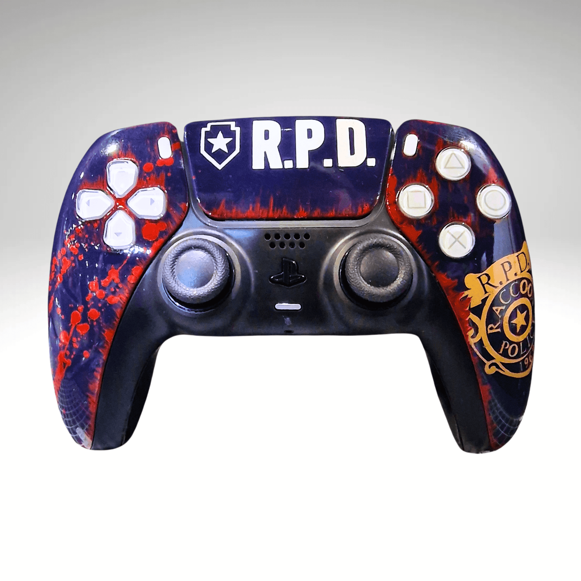 Resident Evil R.P.D Inspired Dualsense Controller – Undead Gaming