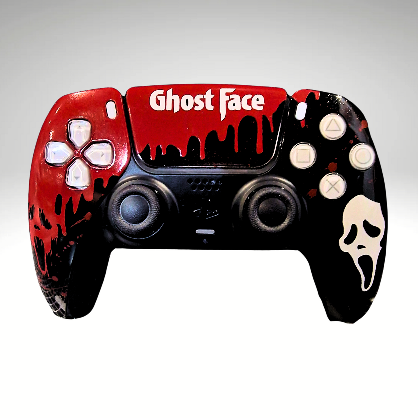 Ghost Face Inspired Dualsence Controller