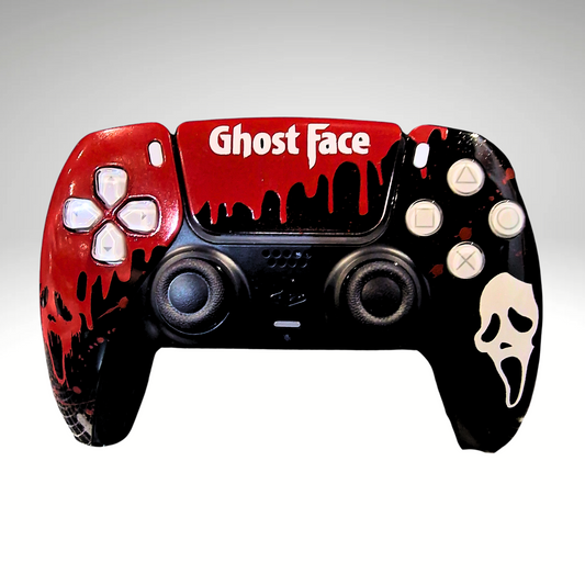 Ghost Face Inspired Dualsence Controller