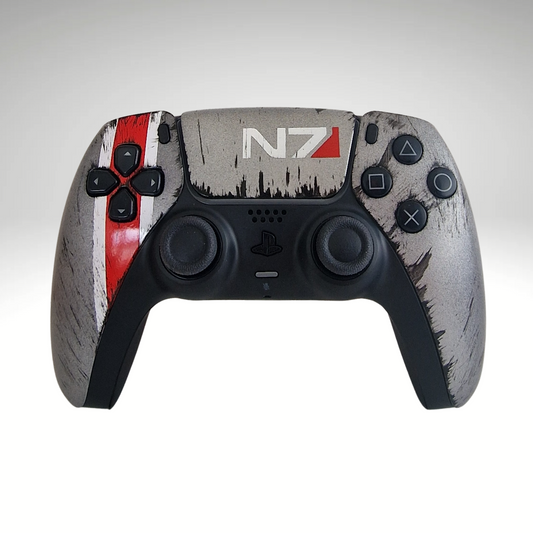 Mass Effect N7 Inspired DualSense Controller