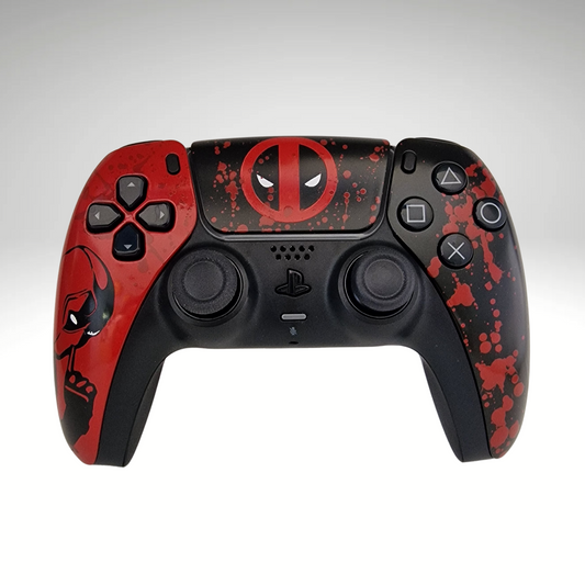 Deadpool Inspired DualSense Controller