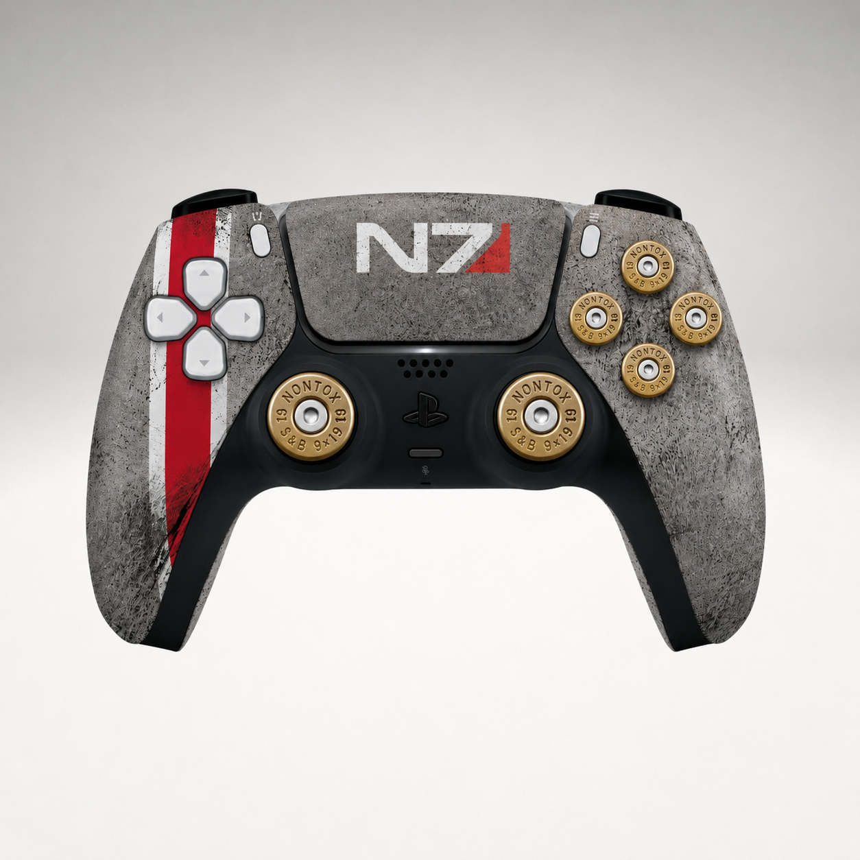 Mass Effect N7 Inspired DualSense Controller